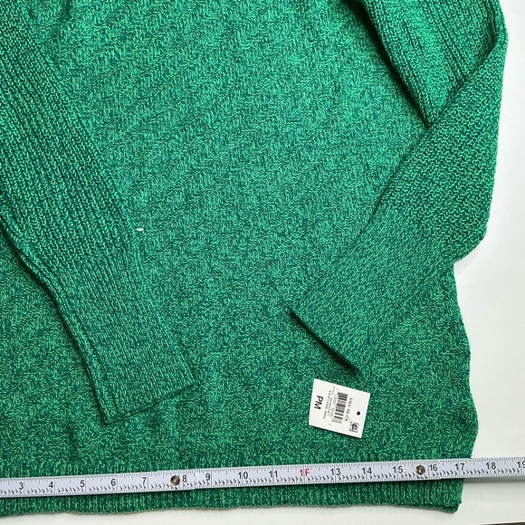 Style & Co Women's Envelope-Neck Tunic Sweater (PM Aventurine) New - Picture 4 of 12